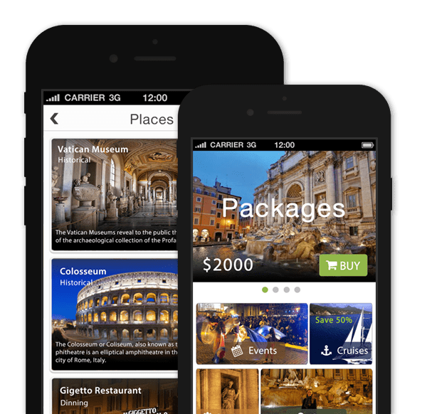 Travel App – Historik