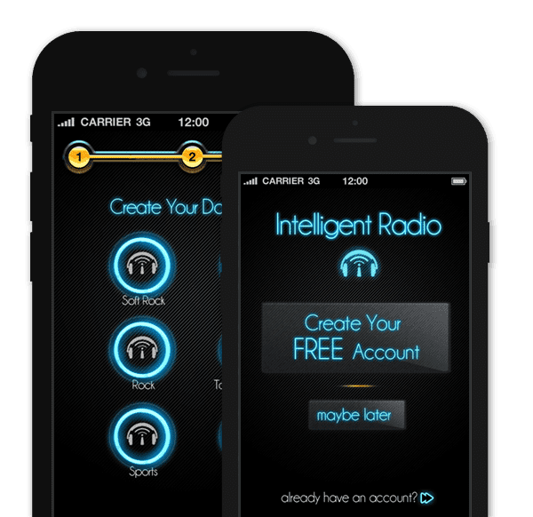 Streaming Radio App – Intelligent Radio